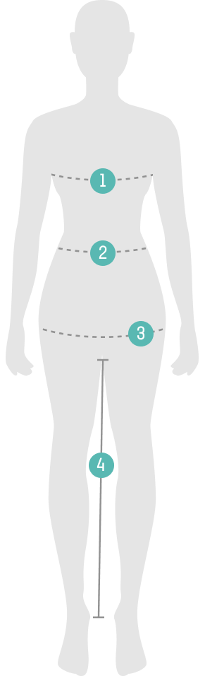 Size chart body woman